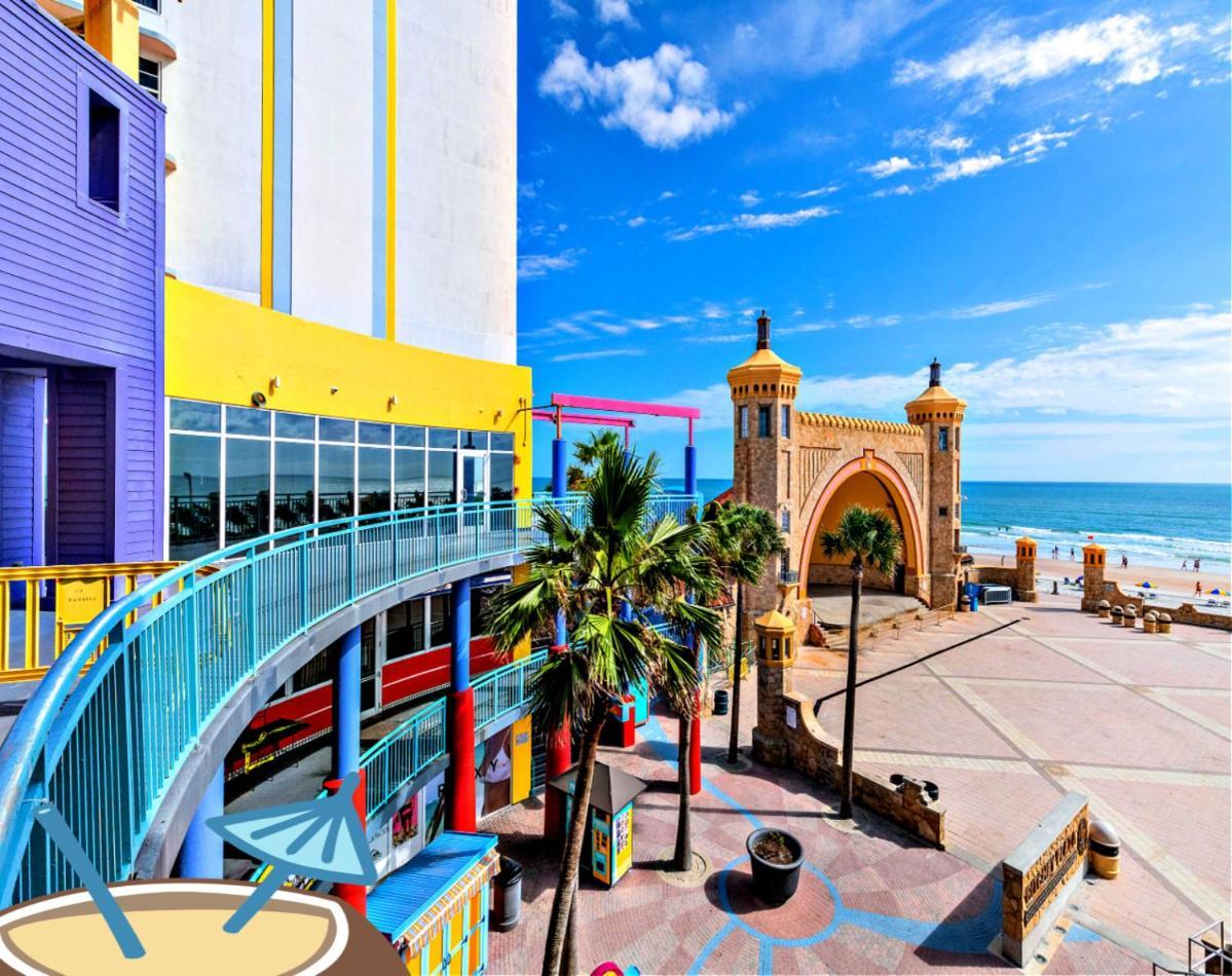16Th Floor 1 Bedroom Resort Condo Direct Oceanfront Wyndham Ocean Walk Resort Daytona Beach 1605 외부 사진