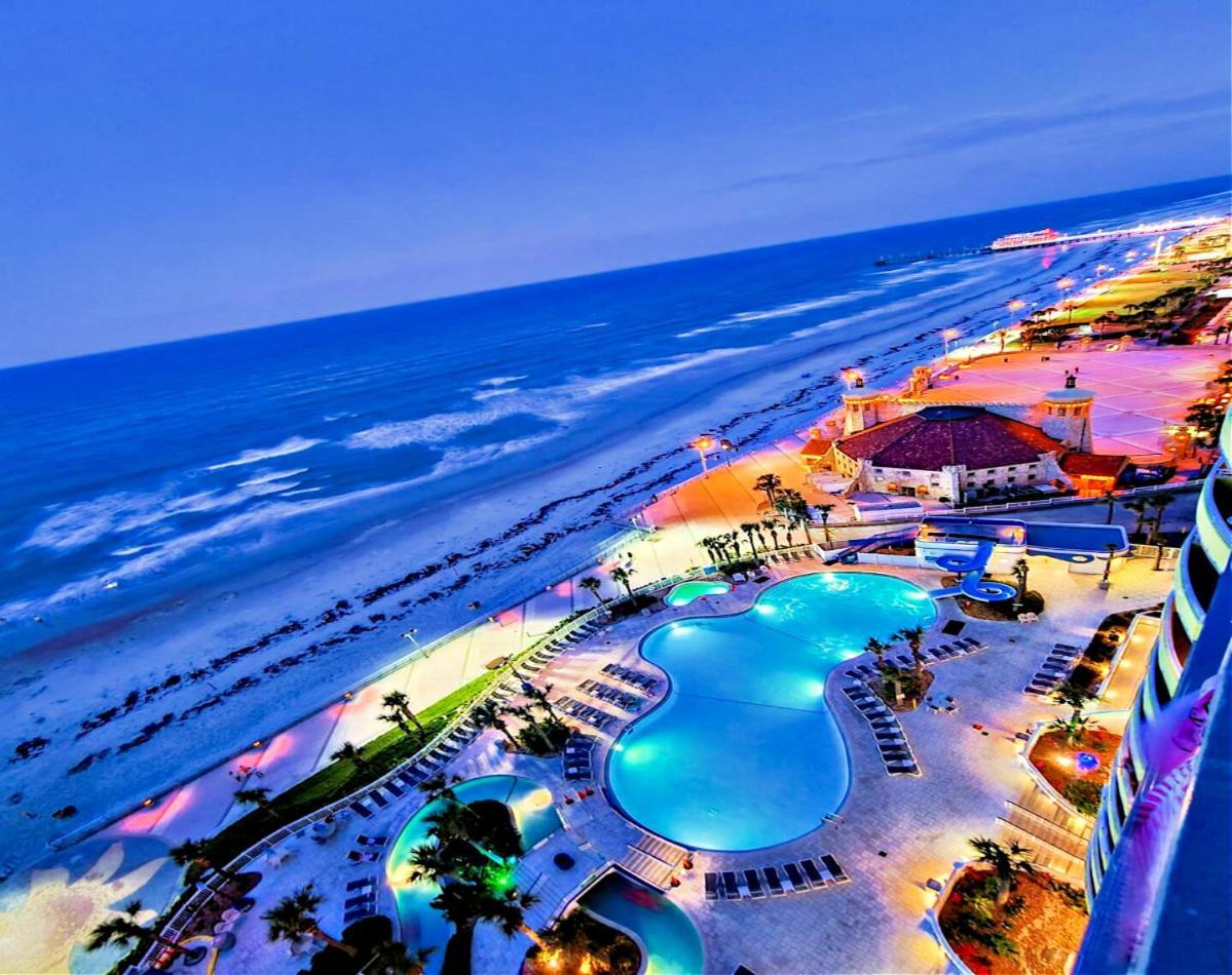 16Th Floor 1 Bedroom Resort Condo Direct Oceanfront Wyndham Ocean Walk Resort Daytona Beach 1605 외부 사진