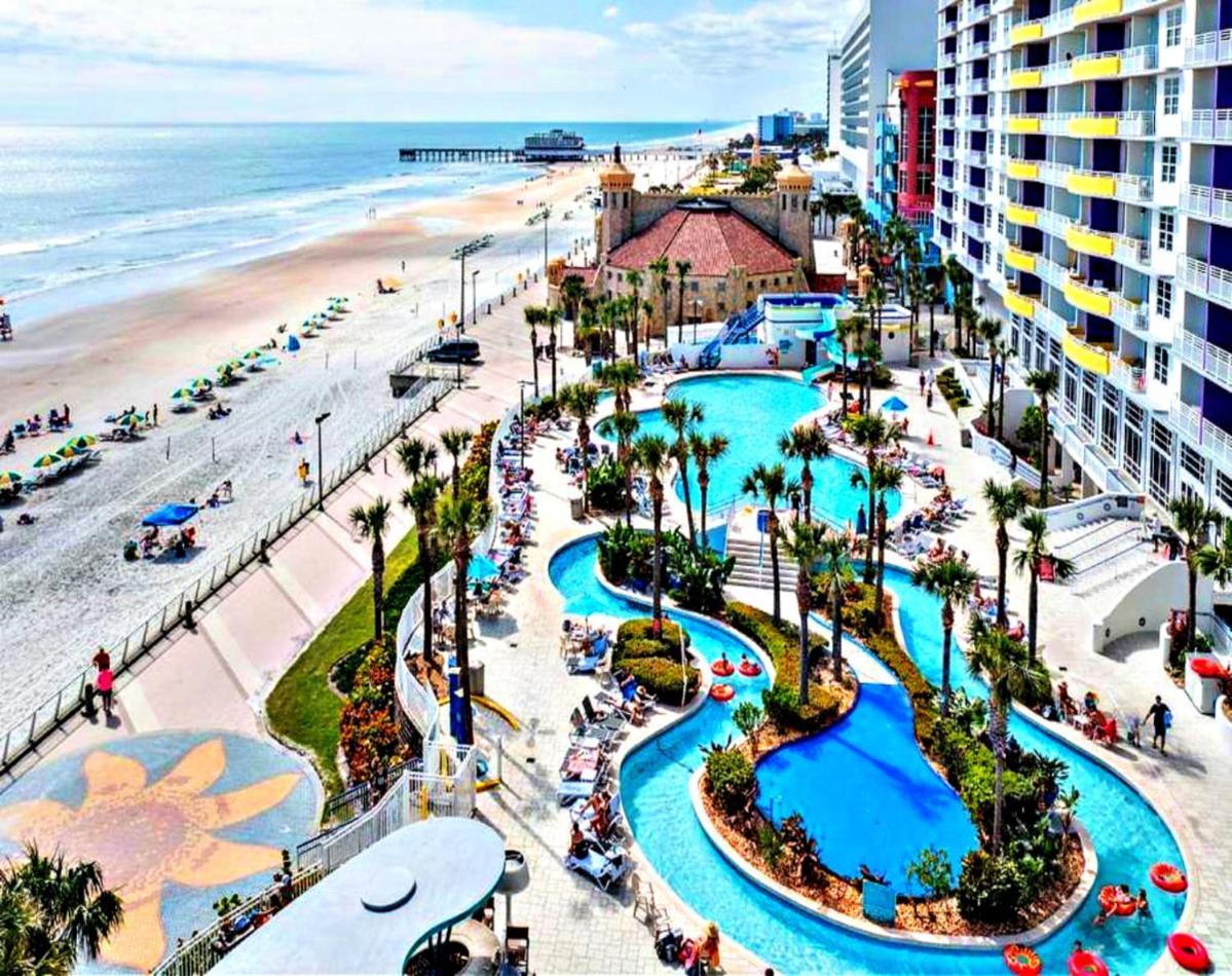 16Th Floor 1 Bedroom Resort Condo Direct Oceanfront Wyndham Ocean Walk Resort Daytona Beach 1605 외부 사진