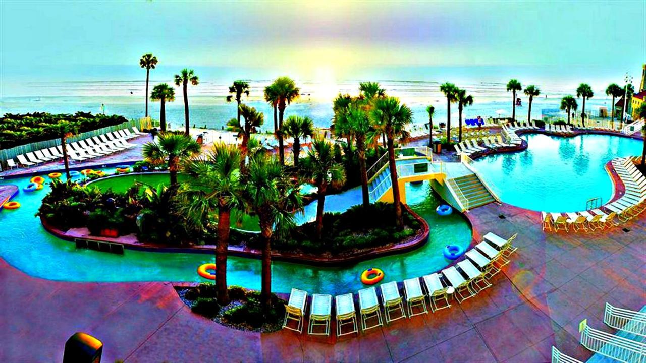 16Th Floor 1 Bedroom Resort Condo Direct Oceanfront Wyndham Ocean Walk Resort Daytona Beach 1605 외부 사진